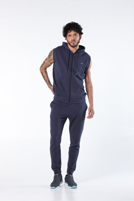 Athleisure Sleeveless Hoodie