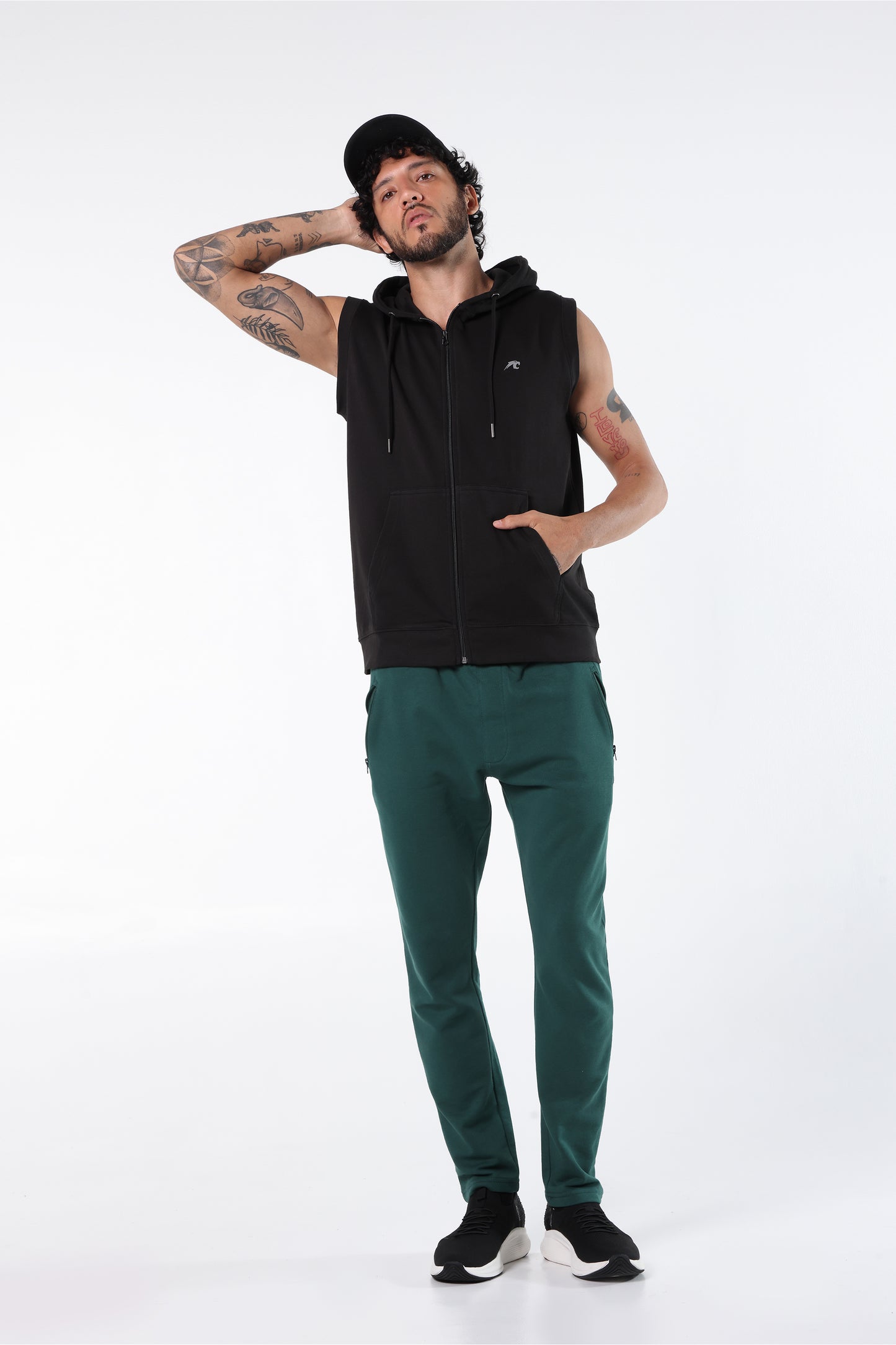 Athleisure Sleeveless Hoodie