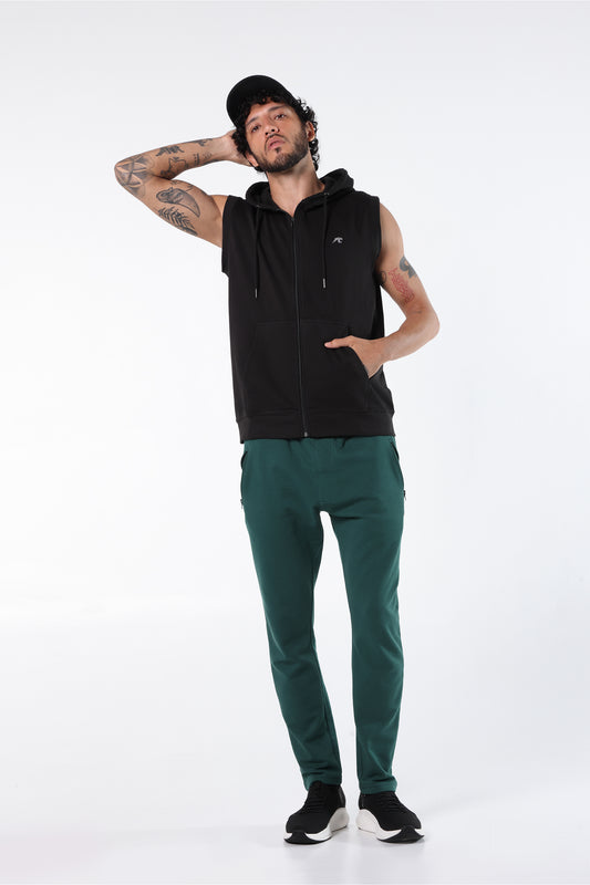 Athleisure Sleeveless Hoodie