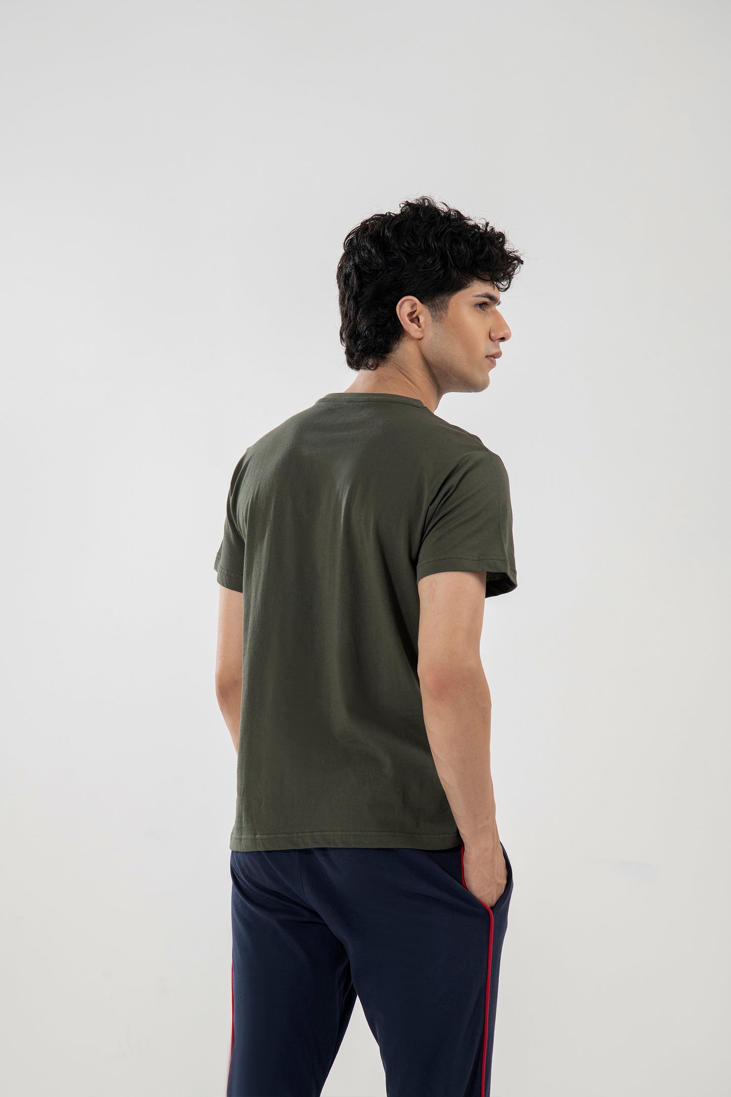 Olive Graphic Tee