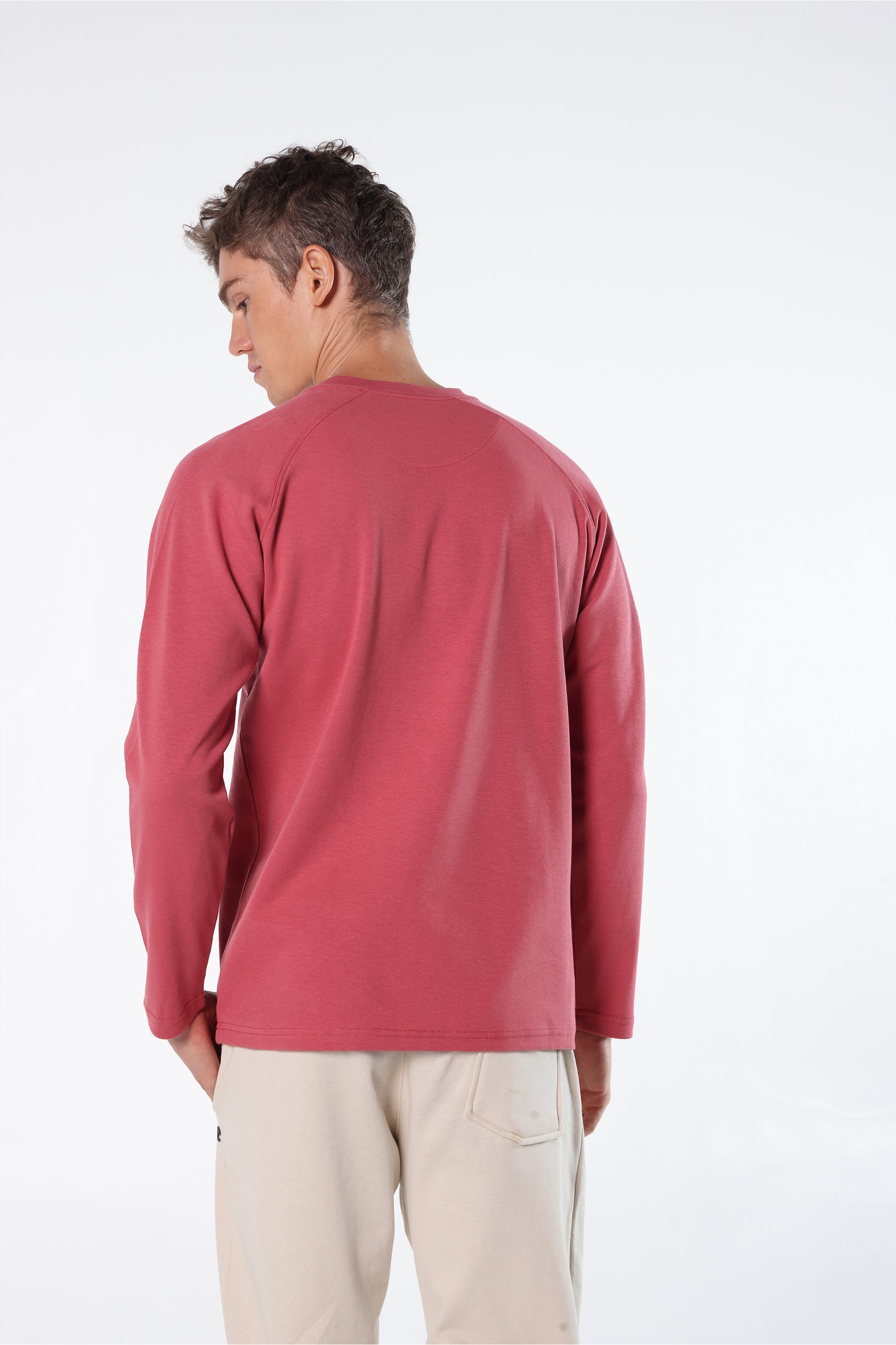 Athleisure Long Sleeve Henley