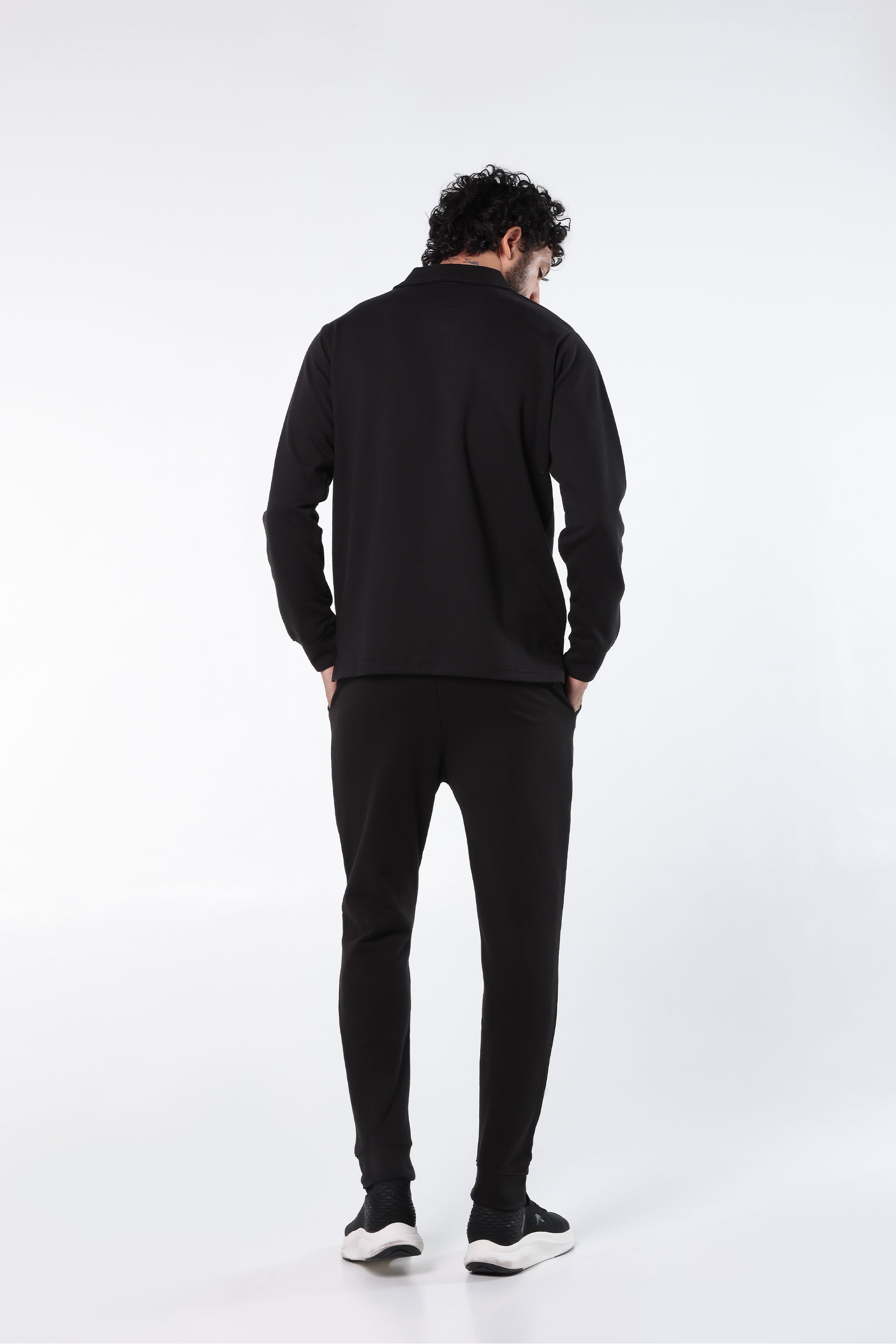 Athleisure Long Sleeve Polo
