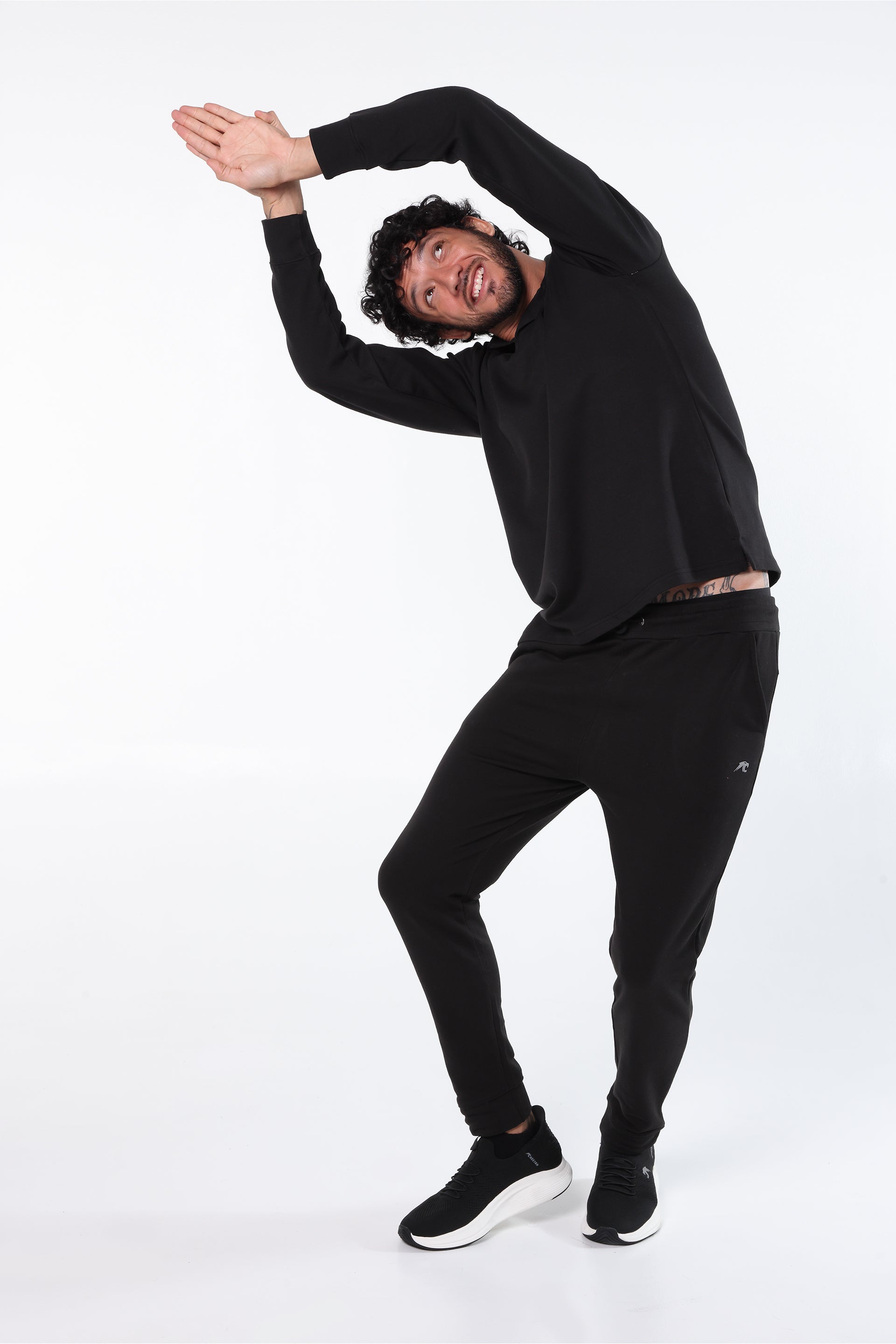 Athleisure Long Sleeve Polo