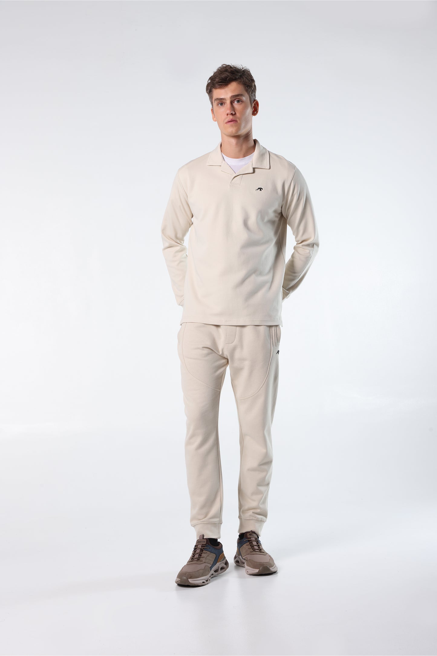 Athleisure Long Sleeve Polo