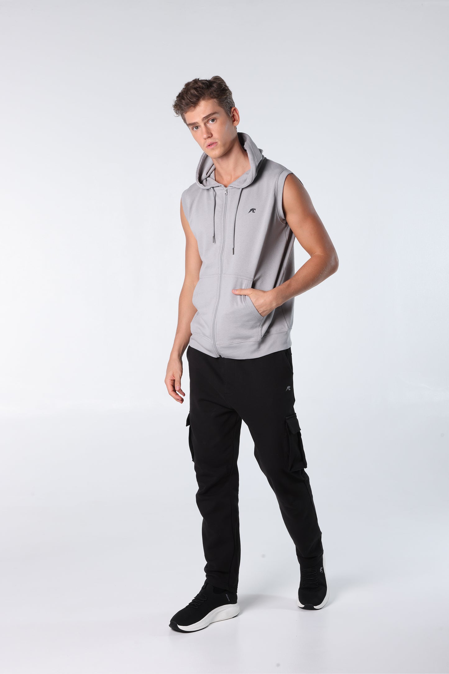 Athleisure Sleeveless Hoodie