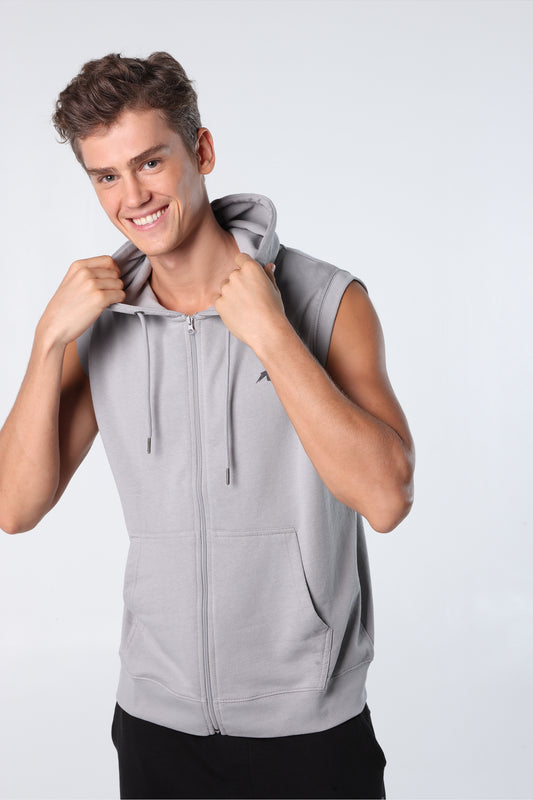 Athleisure Sleeveless Hoodie