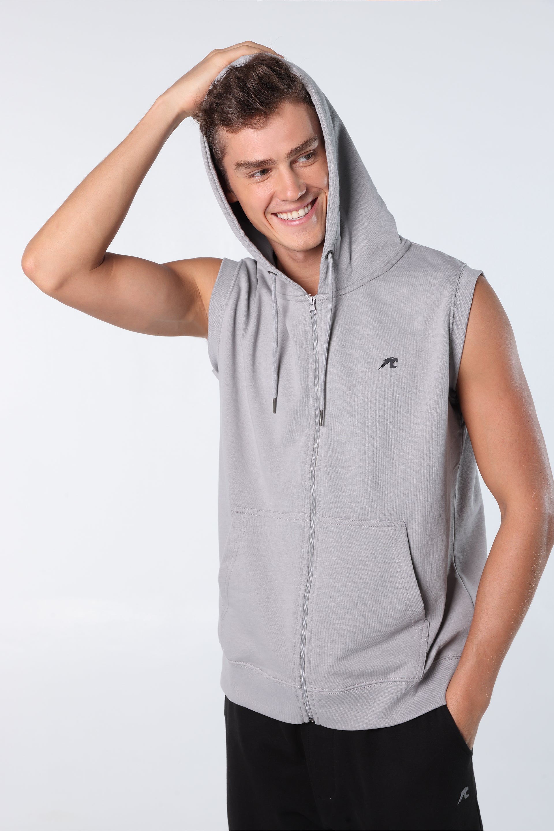 Athleisure Sleeveless Hoodie
