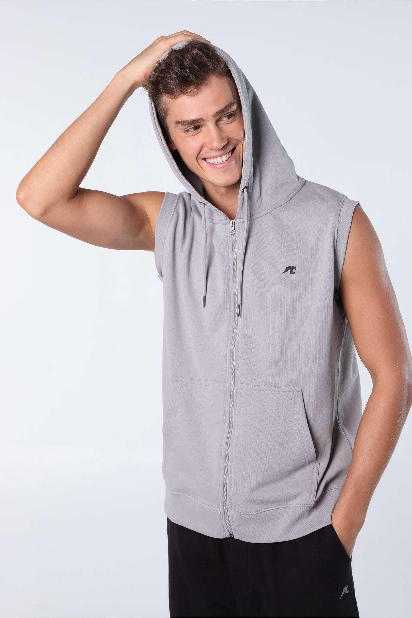 Athleisure Sleeveless Hoodie