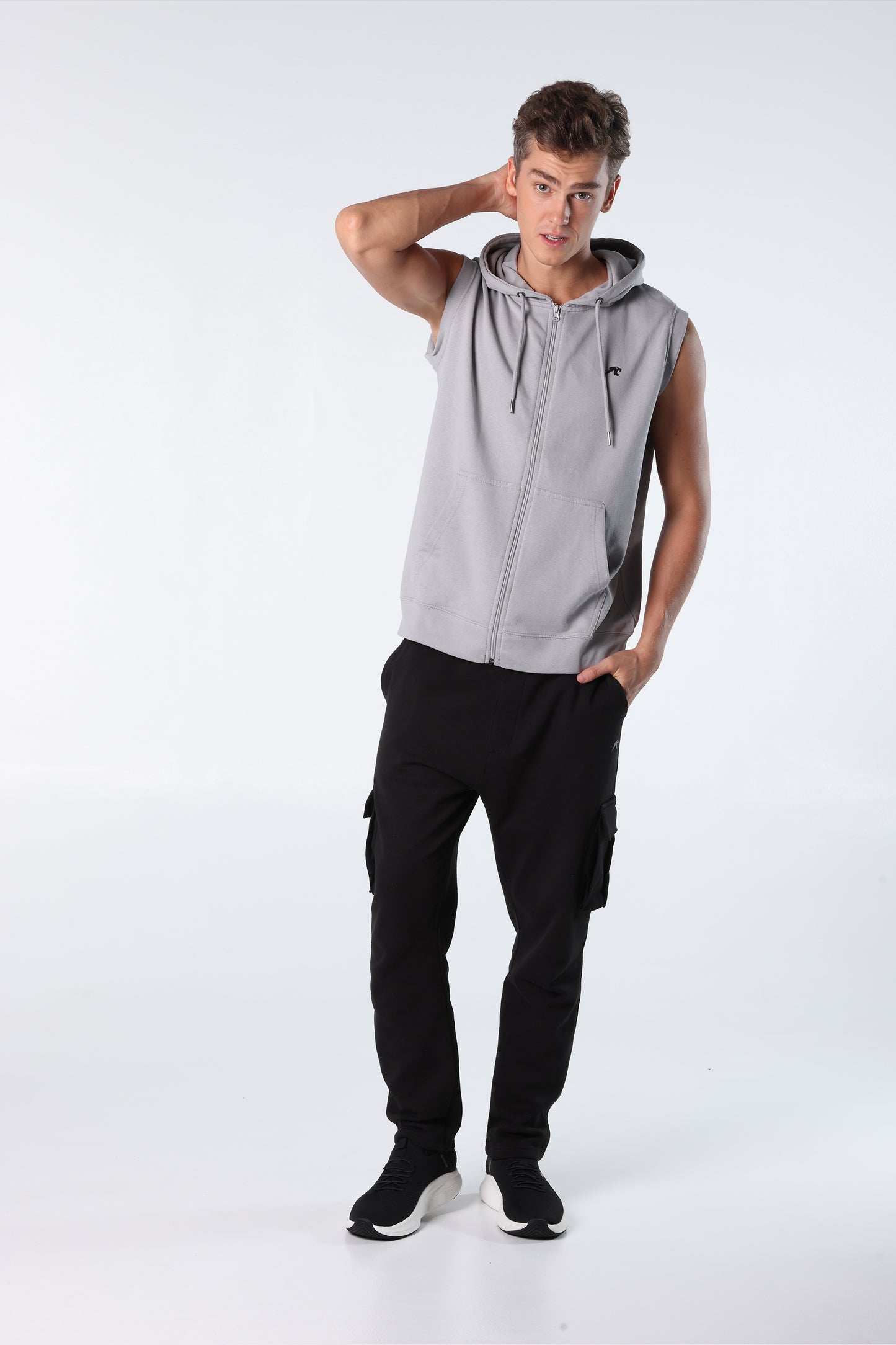 Athleisure Sleeveless Hoodie