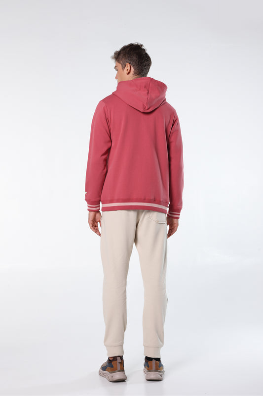 Athleisure Zip Hoodie with Y/D Trims