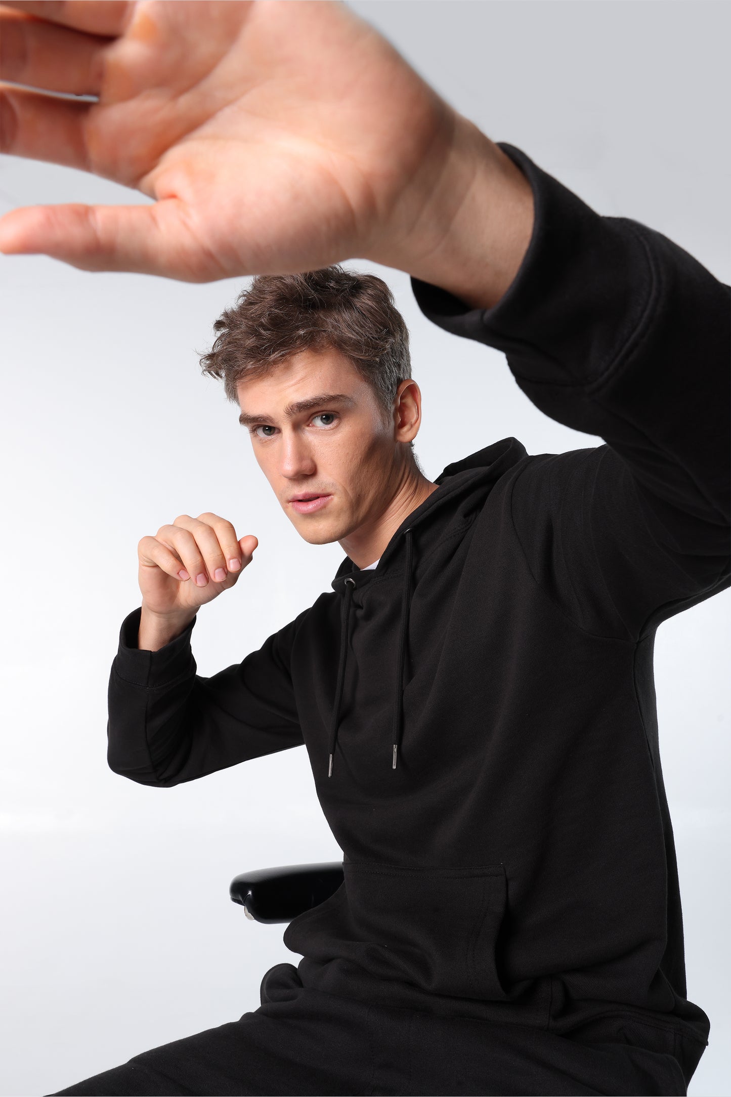 Athleisure Pull Over Hood