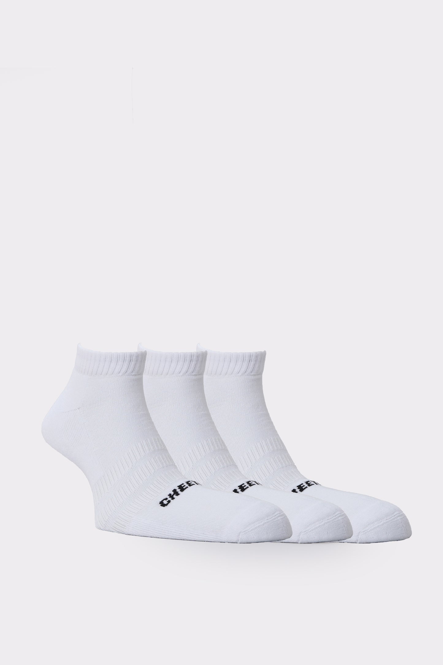 Low Cut Socks White 3pc