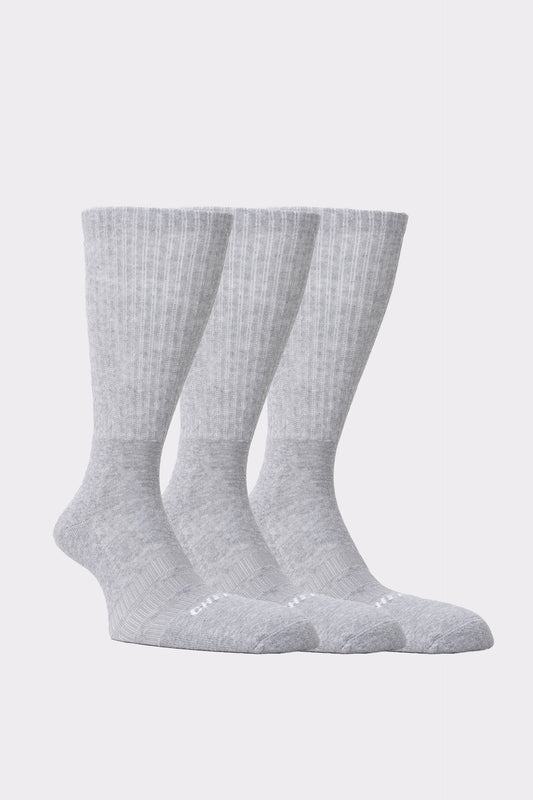 Crew Socks Grey 3pc