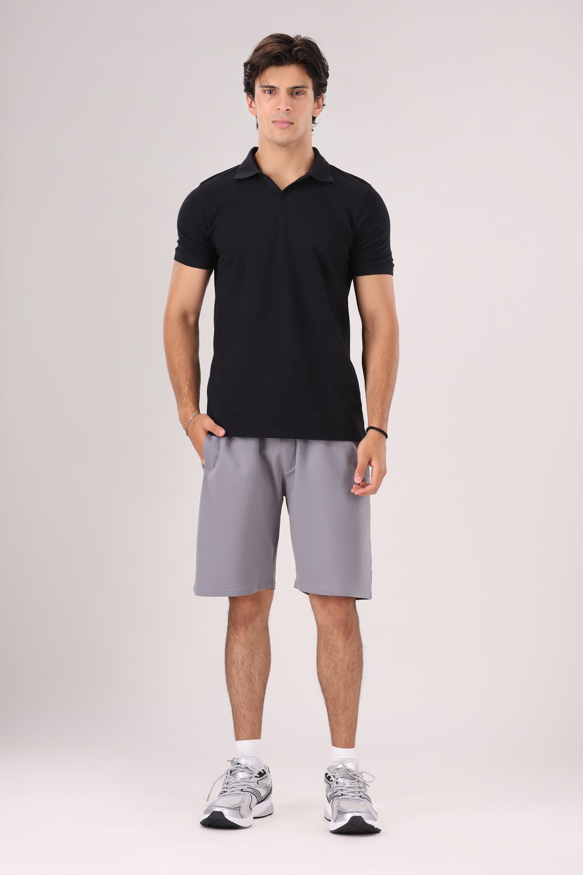 Athleisure V Notch Polo