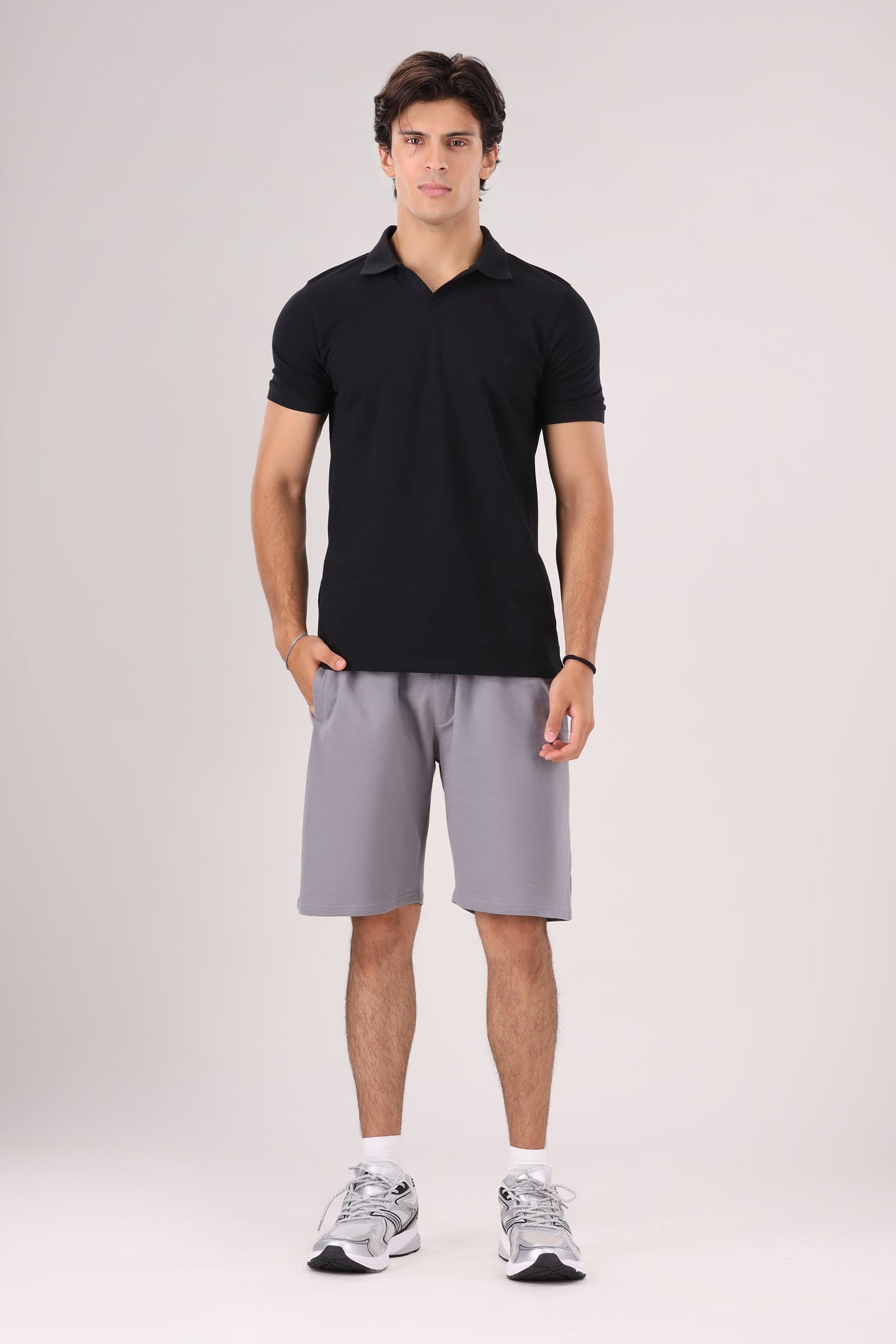 Athleisure V Notch Polo