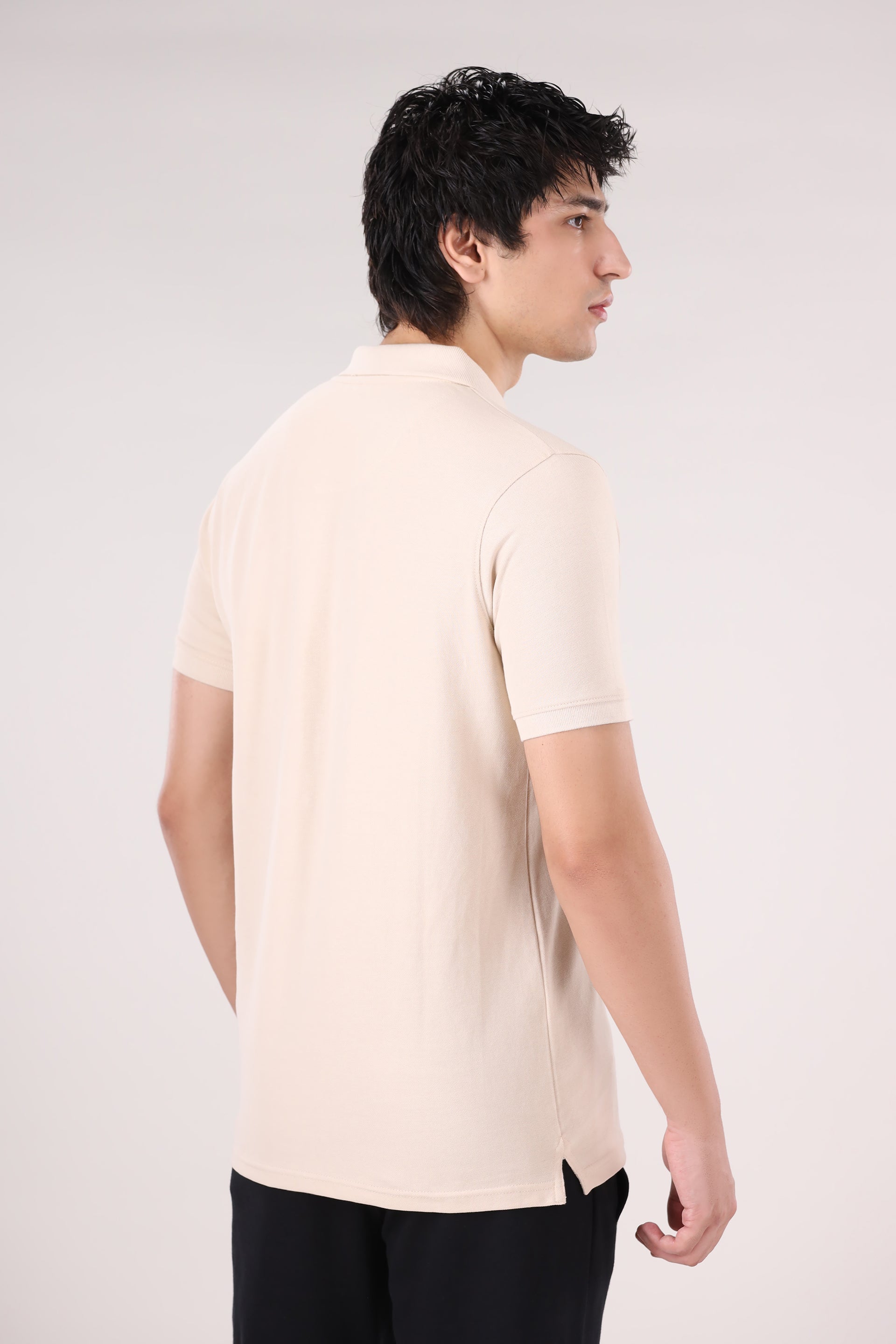 Athleisure V Notch Polo