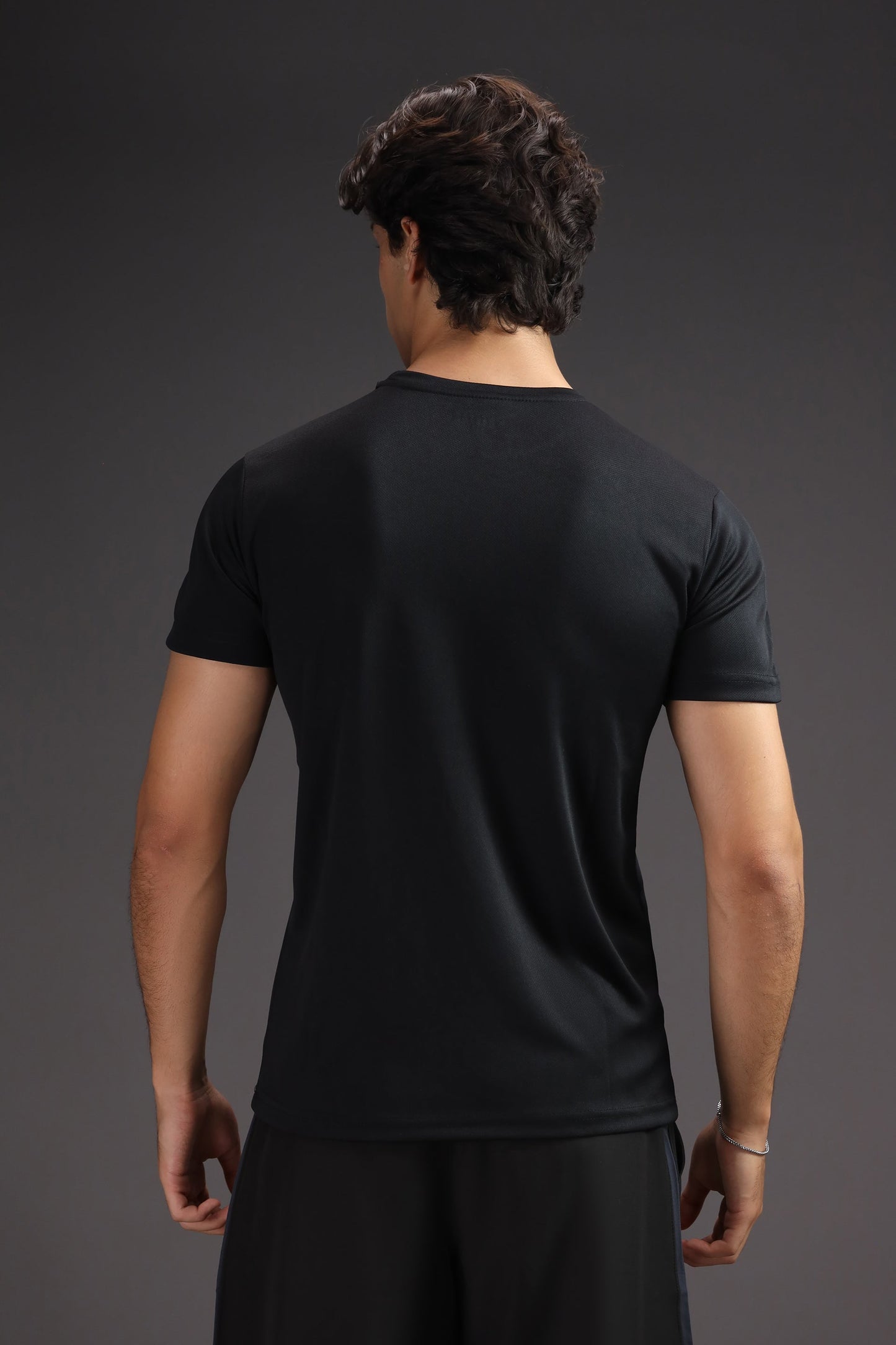 Activewear Contrast Piping Tee